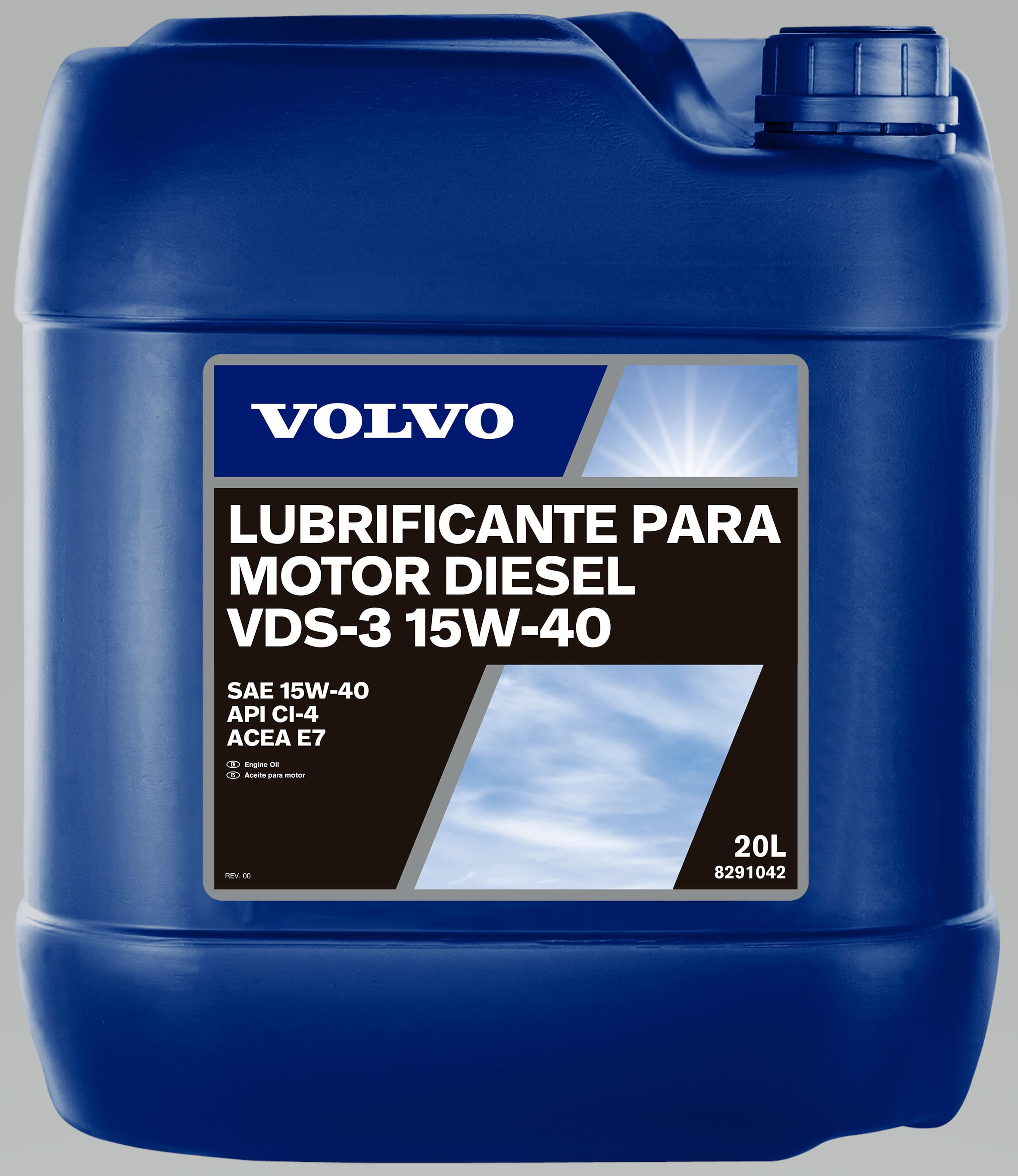 Óleo Volvo 20L VDS-3 para Motor Diesel de Caminhões Volvo - 8291042
